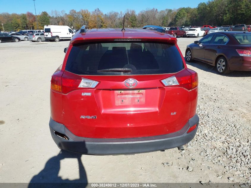 2015 TOYOTA RAV4 LE - JTMZFREV1FJ055395