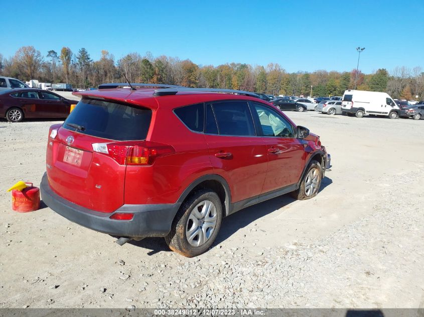 2015 TOYOTA RAV4 LE - JTMZFREV1FJ055395