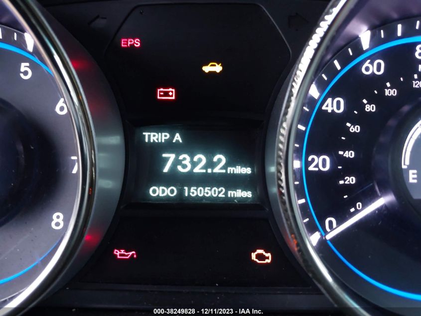 2013 HYUNDAI SONATA GLS - 5NPEB4AC1DH709755