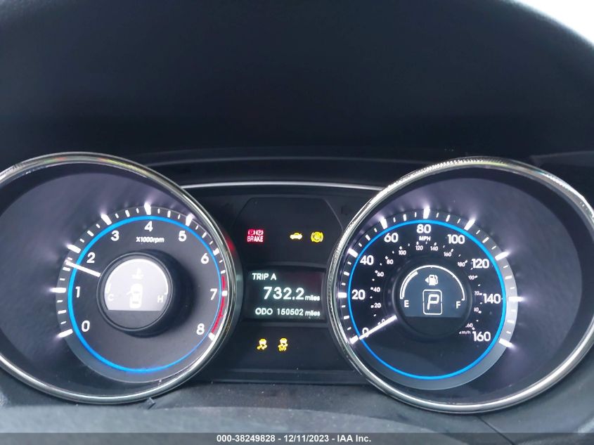 2013 HYUNDAI SONATA GLS - 5NPEB4AC1DH709755