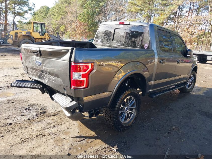 2020 FORD F-150 XLT - 1FTEW1E51LFB97650