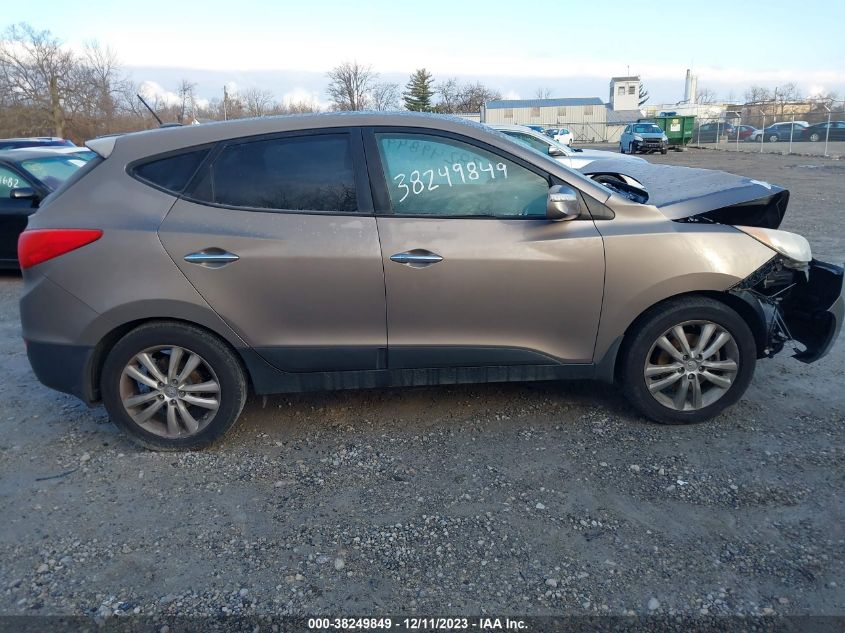 2013 HYUNDAI TUCSON LIMITED - KM8JU3AC8DU675981