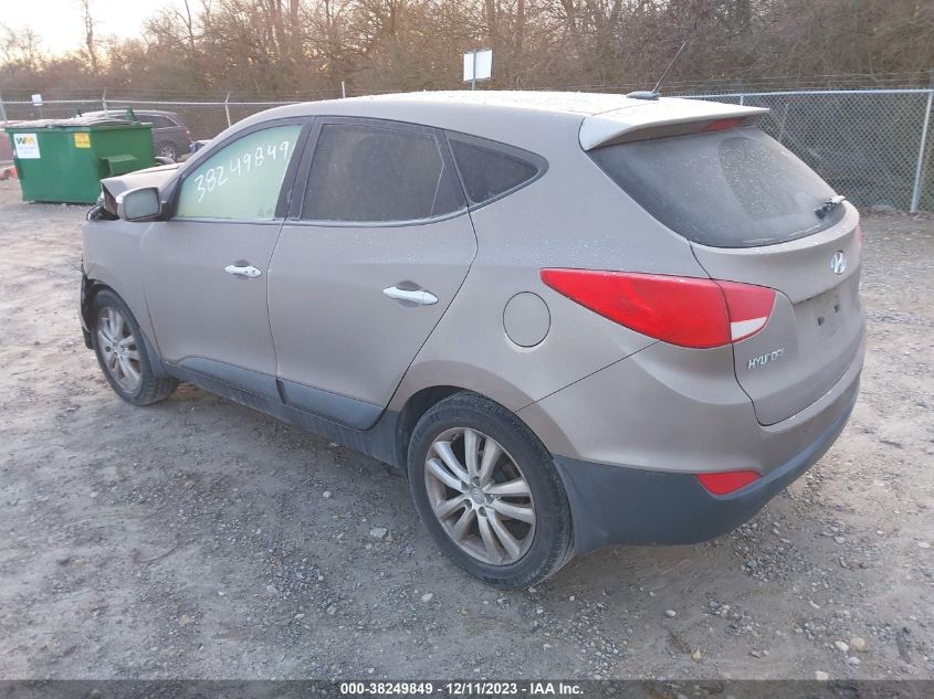 2013 HYUNDAI TUCSON LIMITED - KM8JU3AC8DU675981