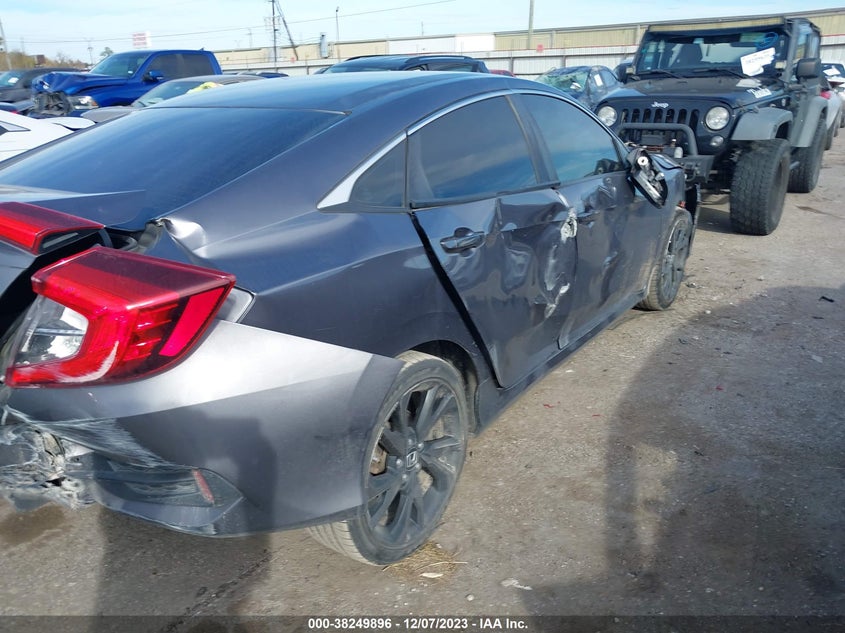 VIN 19XFC2F88LE014900 2020 HONDA CIVIC SPORT