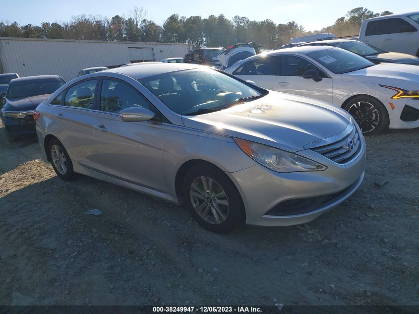 2014 HYUNDAI SONATA GLS - 5NPEB4AC7EH943481