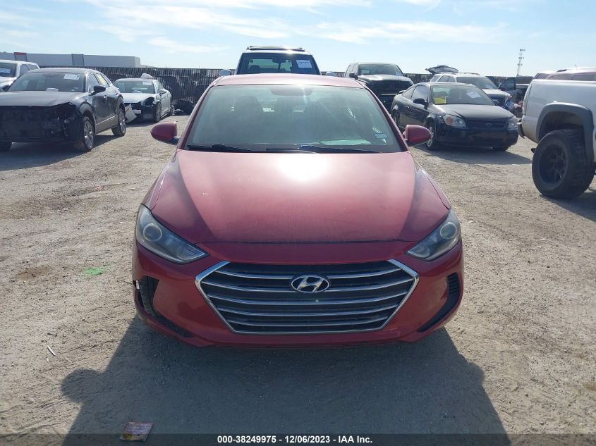 2018 HYUNDAI ELANTRA SEL/VALUE/LIMITED - 5NPD84LF2JH244660