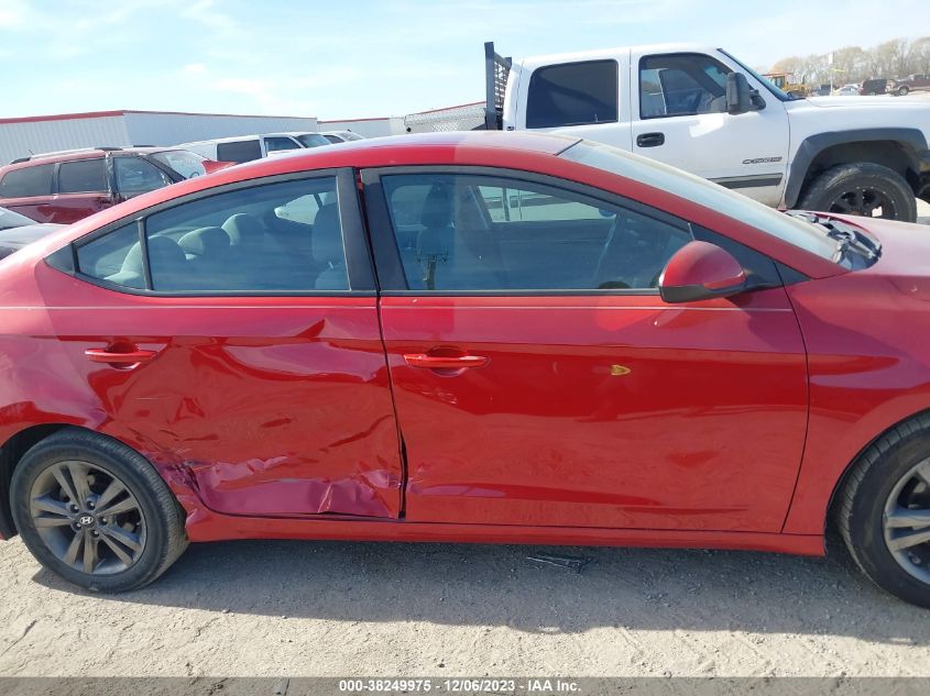 2018 HYUNDAI ELANTRA SEL/VALUE/LIMITED - 5NPD84LF2JH244660