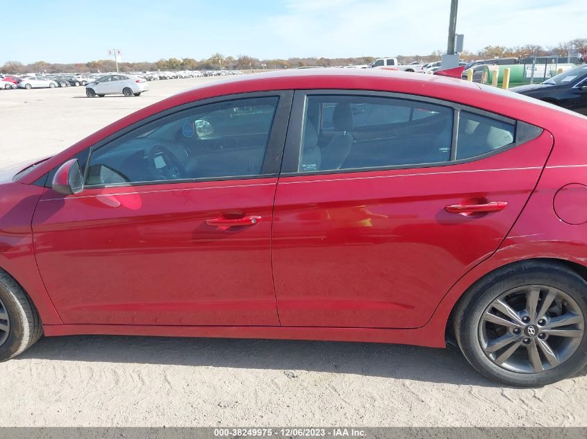 2018 HYUNDAI ELANTRA SEL/VALUE/LIMITED - 5NPD84LF2JH244660