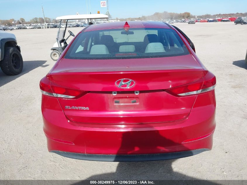 2018 HYUNDAI ELANTRA SEL/VALUE/LIMITED - 5NPD84LF2JH244660