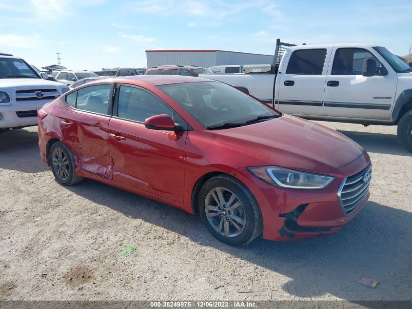 2018 HYUNDAI ELANTRA SEL/VALUE/LIMITED - 5NPD84LF2JH244660