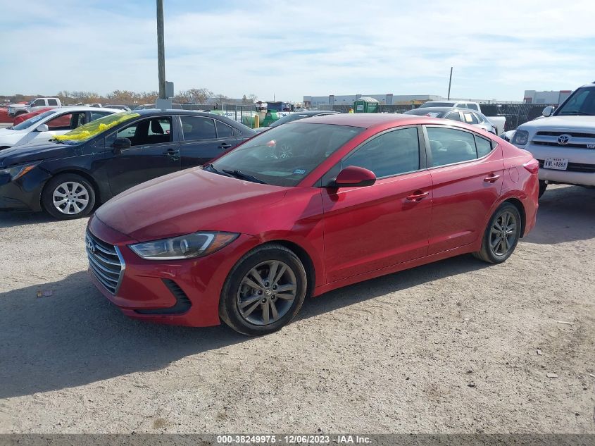 2018 HYUNDAI ELANTRA SEL/VALUE/LIMITED - 5NPD84LF2JH244660