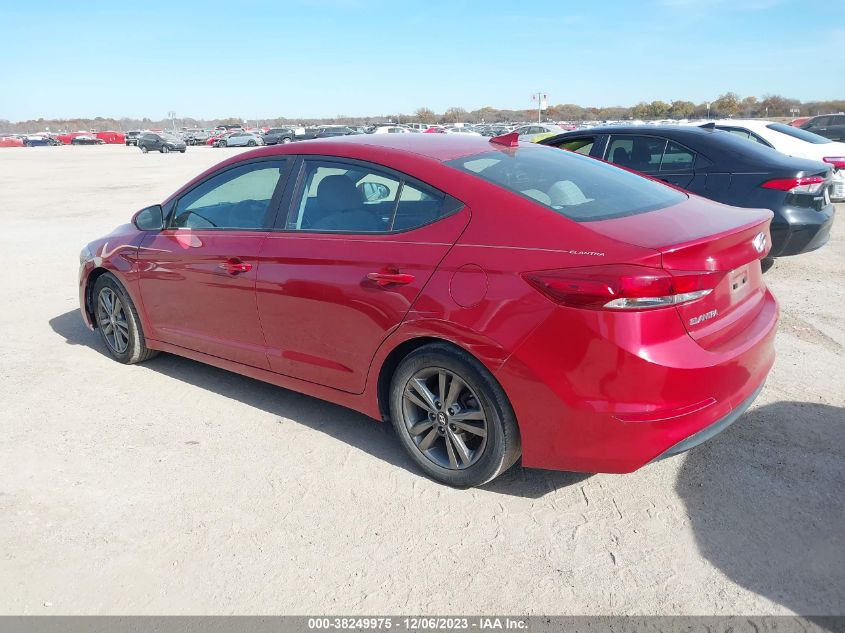 2018 HYUNDAI ELANTRA SEL/VALUE/LIMITED - 5NPD84LF2JH244660