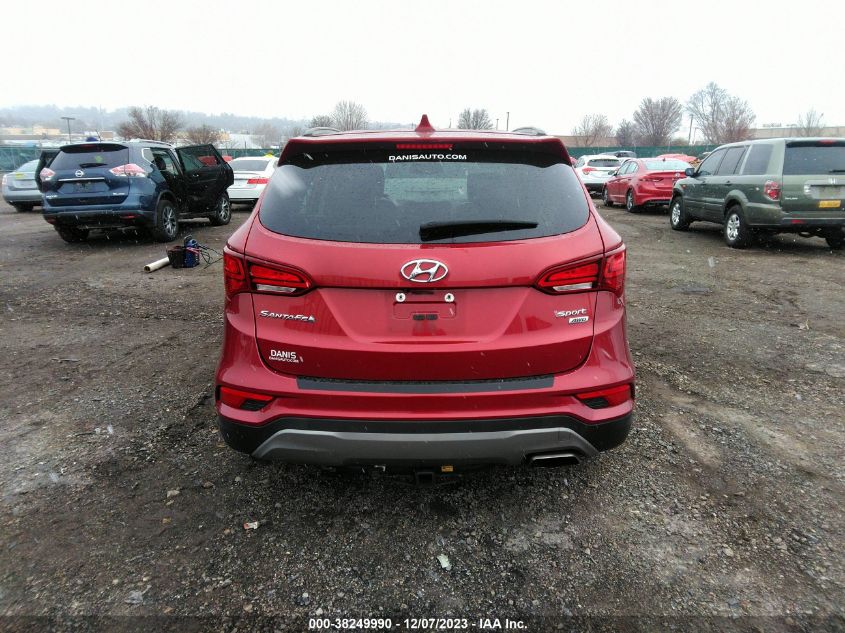 2017 HYUNDAI SANTA FE SPORT - 5XYZUDLB2HG425323