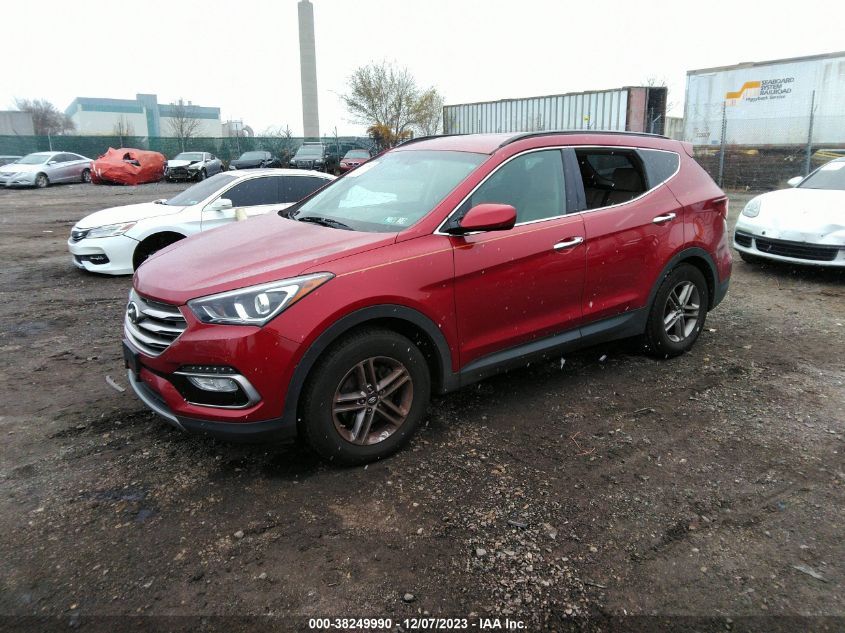 2017 HYUNDAI SANTA FE SPORT - 5XYZUDLB2HG425323