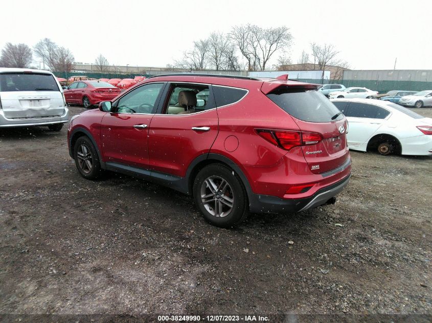 2017 HYUNDAI SANTA FE SPORT - 5XYZUDLB2HG425323