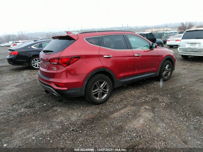 2017 HYUNDAI SANTA FE SPORT - 5XYZUDLB2HG425323