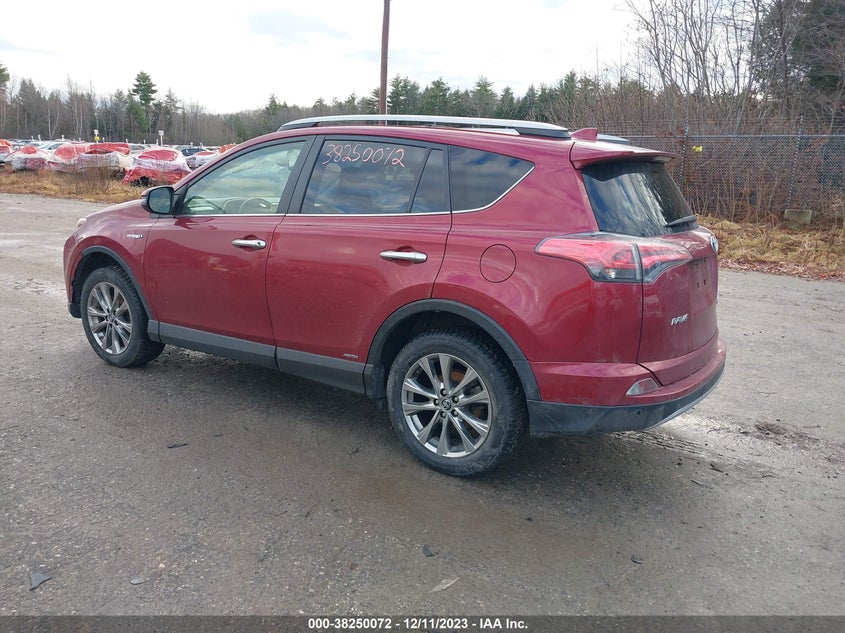 VIN JTMDJREV2JD253161 2018 TOYOTA RAV4 HYBRID LIMITED