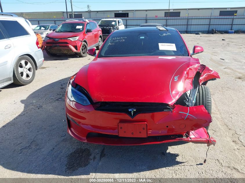 2022 TESLA MODEL S - 5YJSA1E52NF490935
