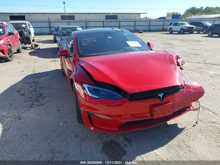2022 TESLA MODEL S - 5YJSA1E52NF490935