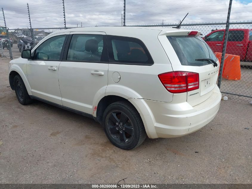 2013 DODGE JOURNEY AMERICAN VALUE PKG - 3C4PDCAB1DT510726