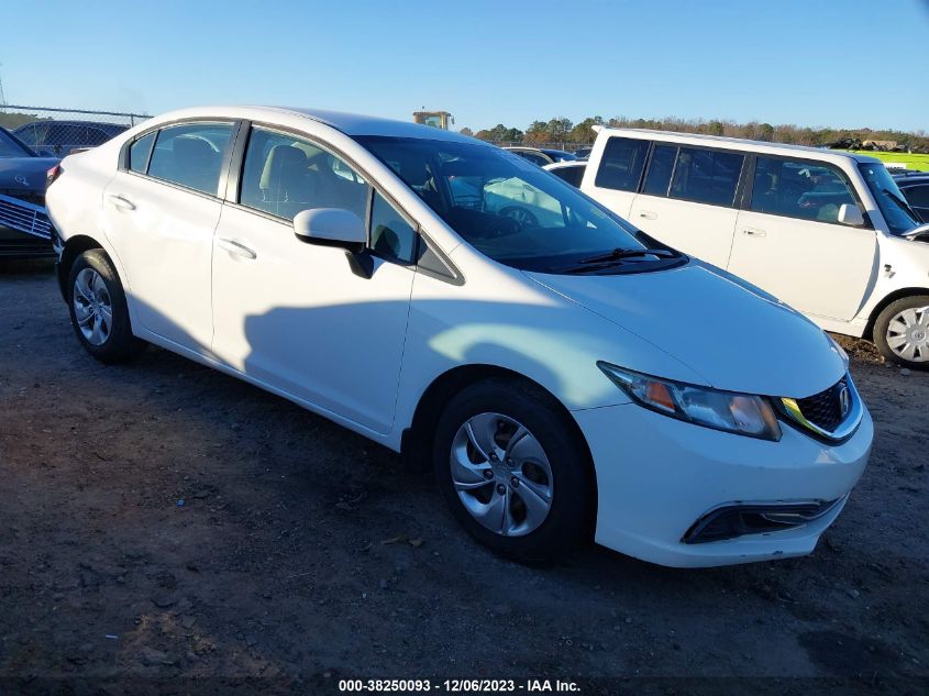 2014 HONDA CIVIC LX - 19XFB2F52EE035463