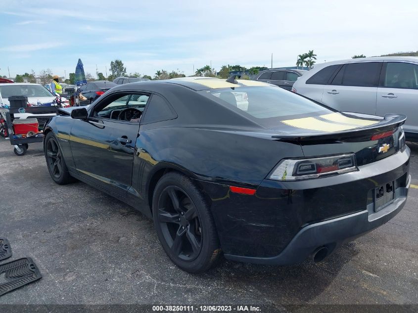 2014 CHEVROLET CAMARO LT - 2G1FB1E37E9303327
