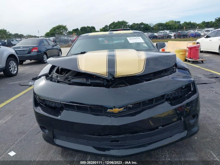 2014 CHEVROLET CAMARO LT - 2G1FB1E37E9303327