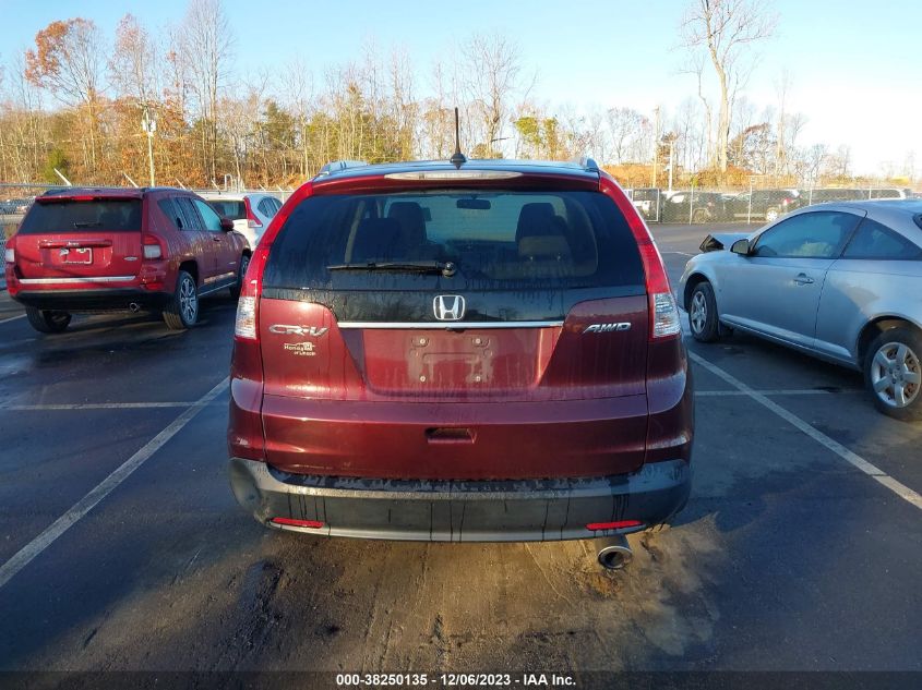 2013 HONDA CR-V EXL - 5J6RM4H76DL036889