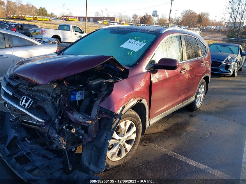 2013 HONDA CR-V EXL - 5J6RM4H76DL036889