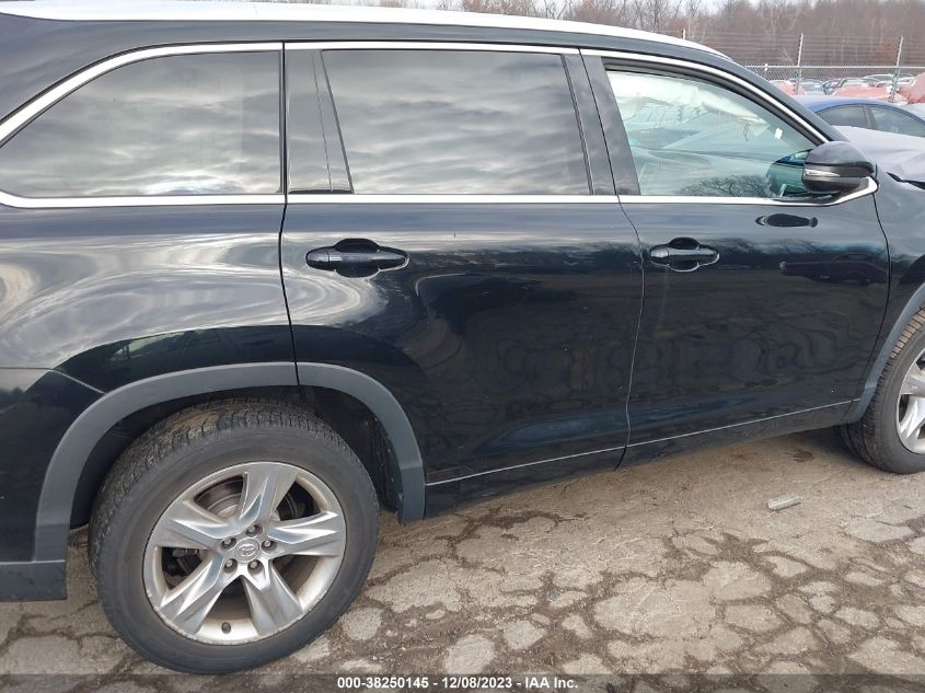 2015 TOYOTA HIGHLANDER LIMITED/LTD PLATINUM - 5TDYKRFH2FS068210