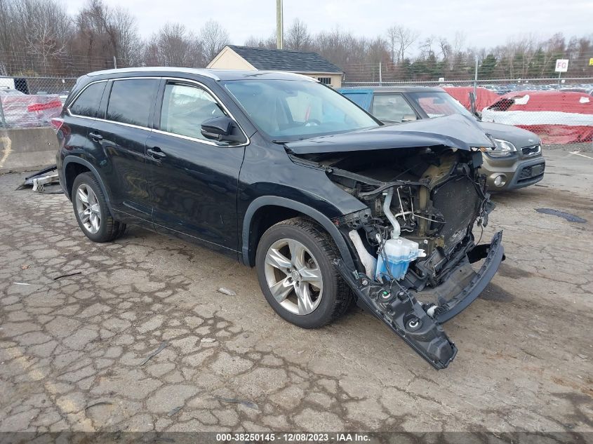 2015 TOYOTA HIGHLANDER LIMITED/LTD PLATINUM - 5TDYKRFH2FS068210