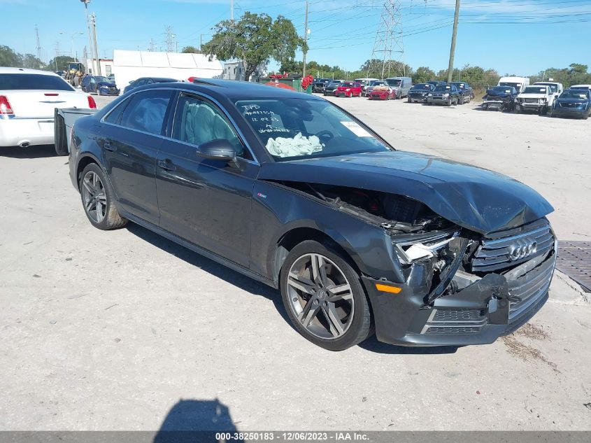 2017 AUDI A4 PREMIUM PLUS - WAUENAF4XHN014328