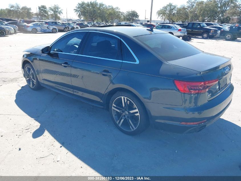 2017 AUDI A4 PREMIUM PLUS - WAUENAF4XHN014328