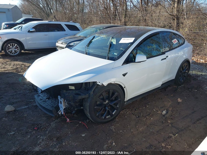 VIN 7SAXCDE59NF340258 2022 TESLA MODEL X