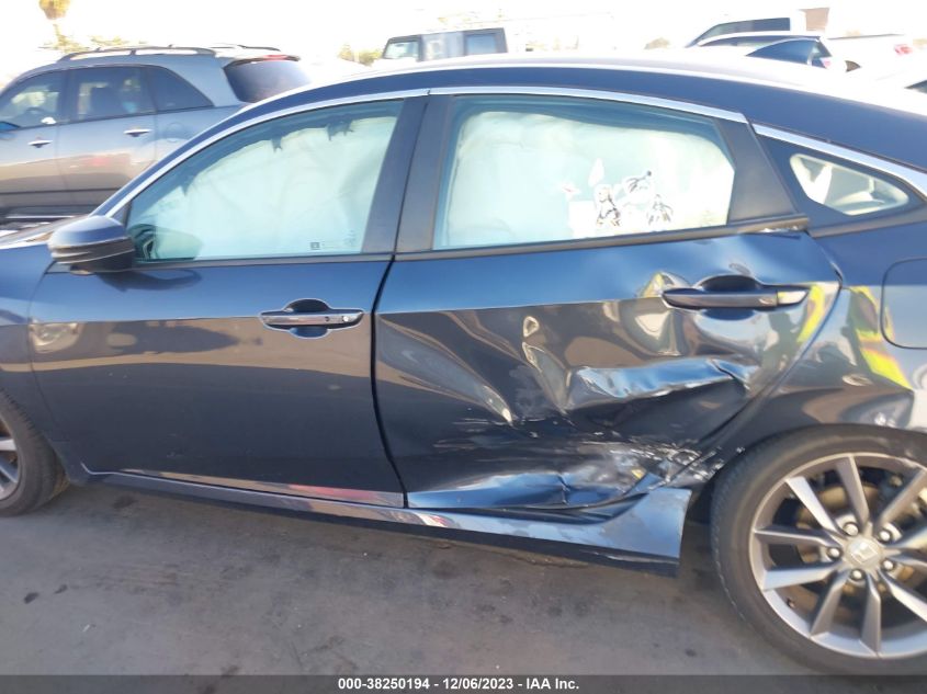 2021 HONDA CIVIC EXL - 2HGFC1F74MH700098