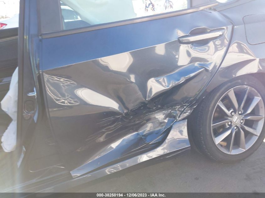 2021 HONDA CIVIC EXL - 2HGFC1F74MH700098