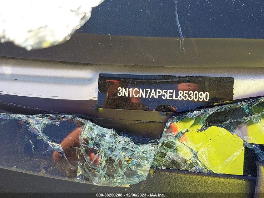 2014 NISSAN VERSA S/S PLUS/SV/SL - 3N1CN7AP5EL853090