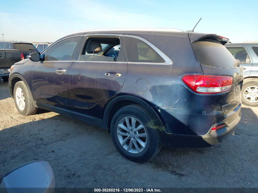 2017 KIA SORENTO LX/L - 5XYPG4A39HG280050