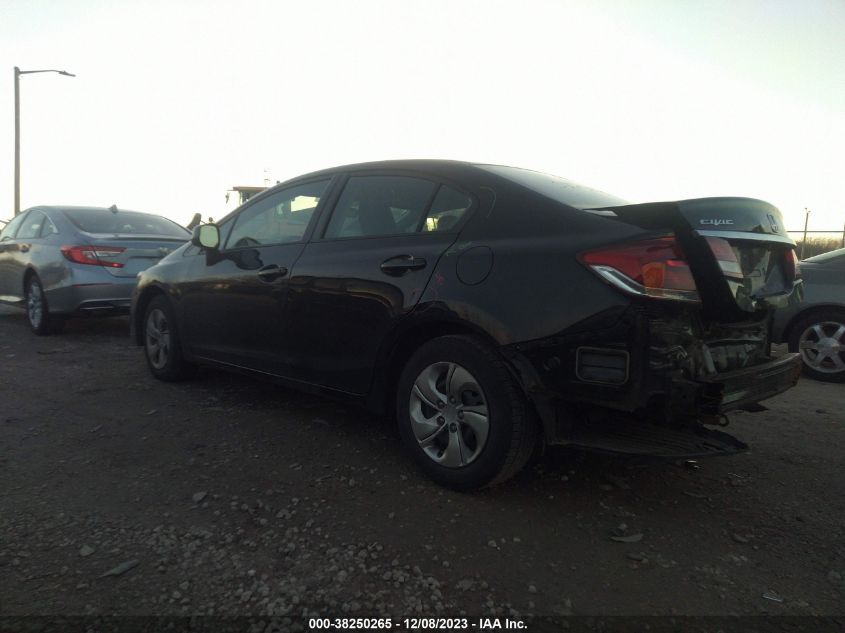 2013 HONDA CIVIC LX - 19XFB2F56DE022584