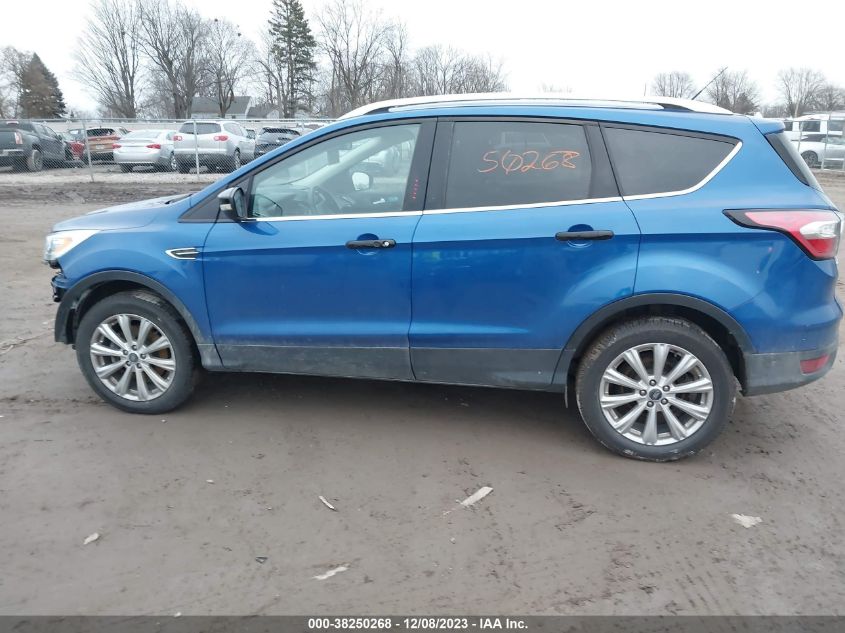 2017 FORD ESCAPE TITANIUM - 1FMCU9JD3HUC38187