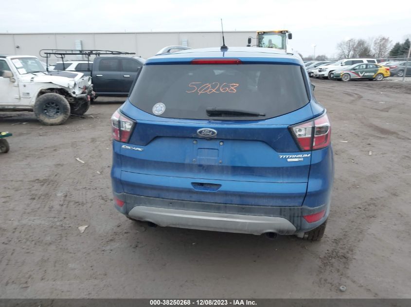 2017 FORD ESCAPE TITANIUM - 1FMCU9JD3HUC38187