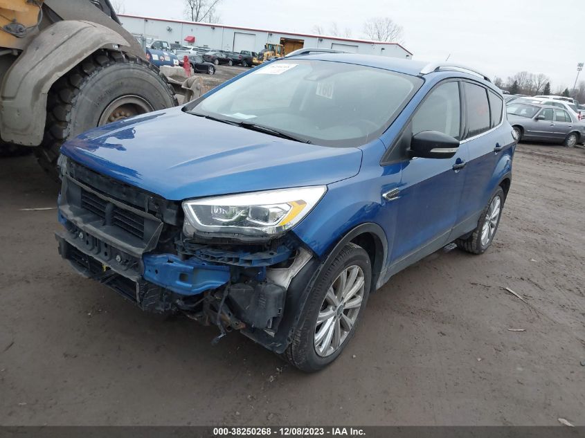 2017 FORD ESCAPE TITANIUM - 1FMCU9JD3HUC38187