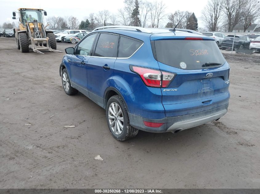 2017 FORD ESCAPE TITANIUM - 1FMCU9JD3HUC38187