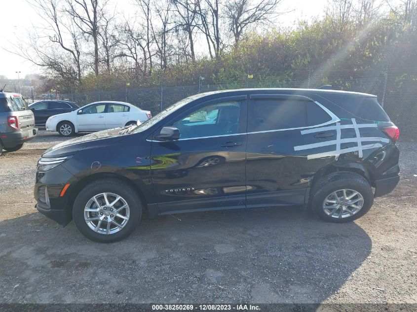 2022 CHEVROLET EQUINOX AWD LT - 3GNAXUEV4NL234588