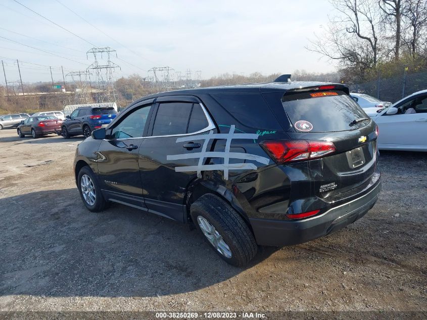 2022 CHEVROLET EQUINOX AWD LT - 3GNAXUEV4NL234588