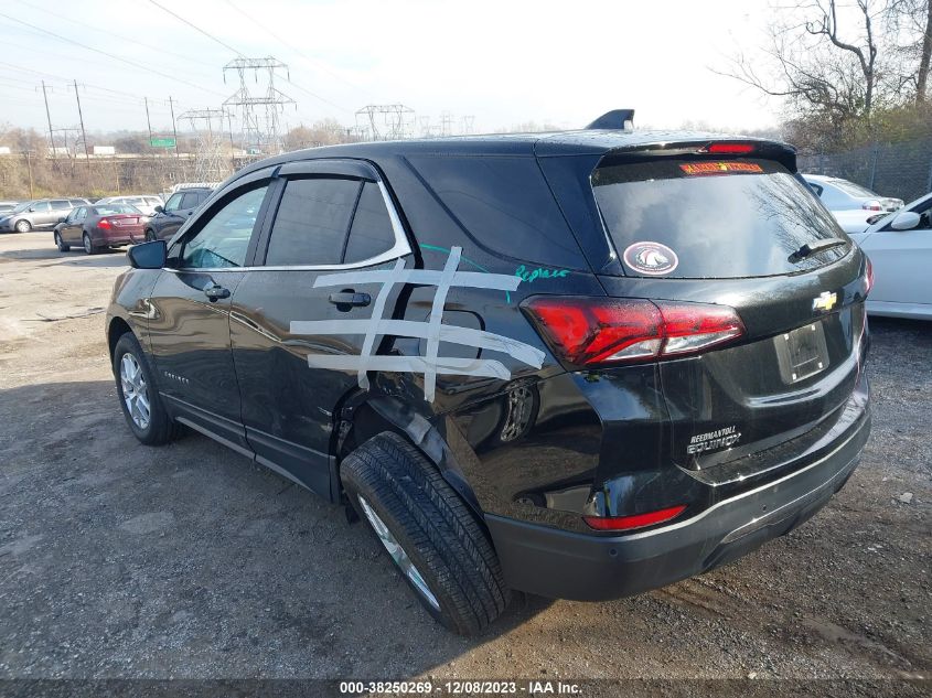 2022 CHEVROLET EQUINOX AWD LT - 3GNAXUEV4NL234588