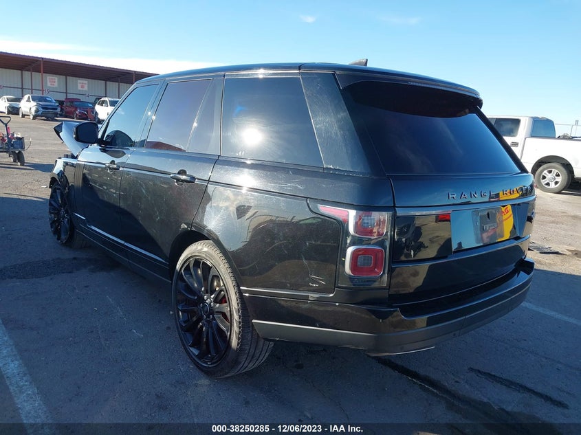 VIN SALGR2RVXKA531033 2019 LAND ROVER RANGE ROVER