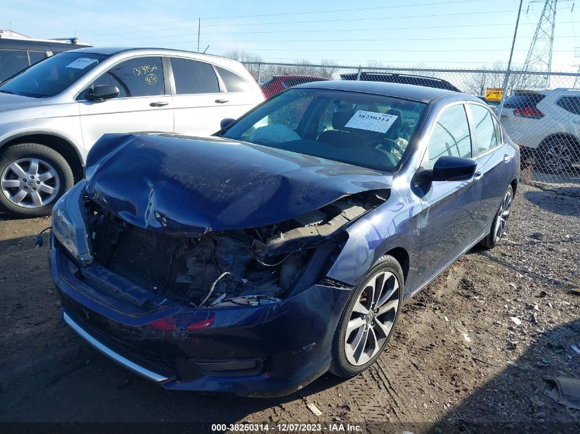 2014 HONDA ACCORD SPORT - 1HGCR2F53EA099739