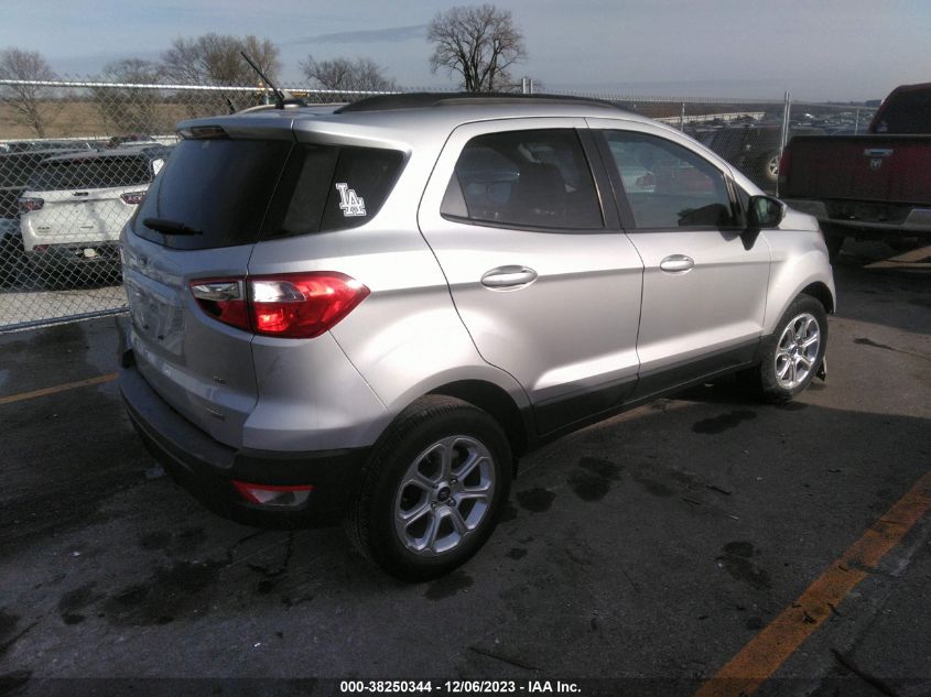 2018 FORD ECOSPORT SE - MAJ3P1TE1JC207556