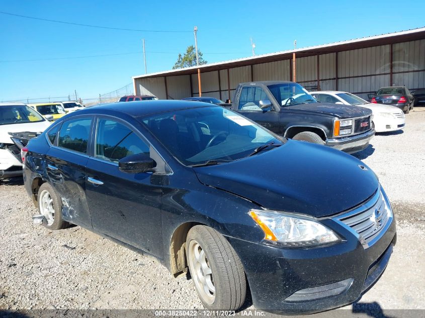 2013 NISSAN SENTRA S/SV/SR/SL - 3N1AB7AP9DL626774